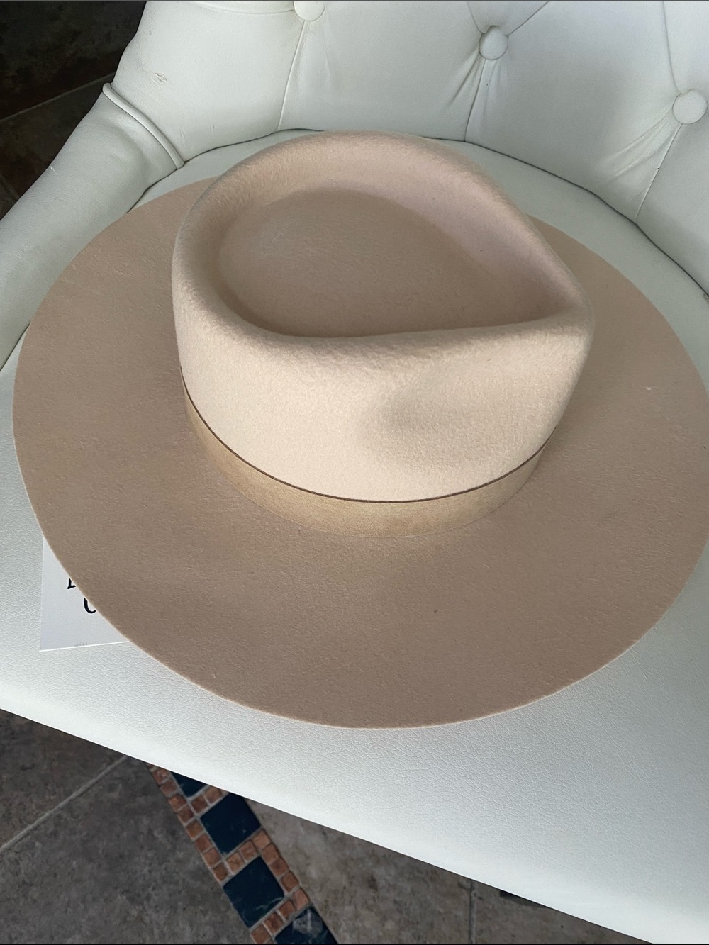 😍Lack of Color The Mirage Hat in Ivory - Small